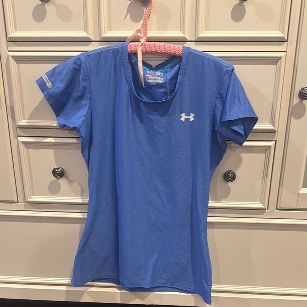 Under Armour Sky Blue Athletic Tee